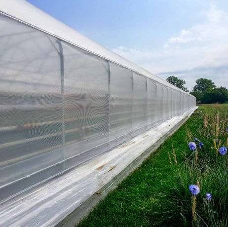 Plastidis - Filet Brise-vent - ombrage Blanc- 106gr/m² - Long 47 m, Larg 6 m - Imagen 1