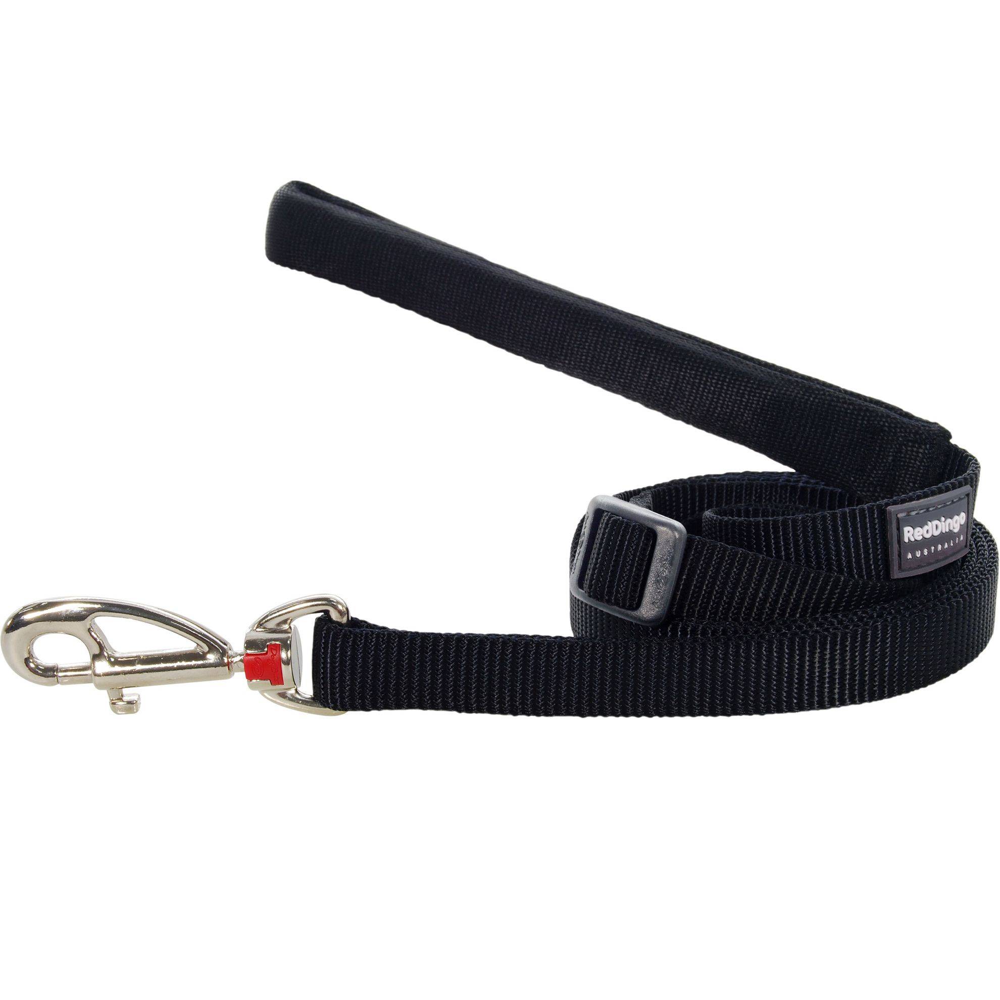Laisse réglable Red Dingo Basic noire Taille : T3 RED DINGO