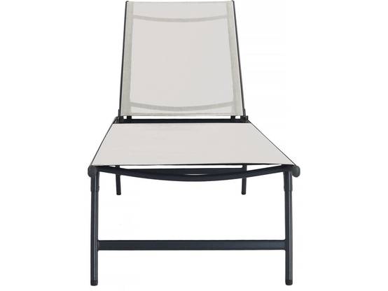Lot De 2 Bains De Soleil En Métal "sublima" - 180 X 54 X 104 Cm - Beige -habitat Et Jardin - Image 4