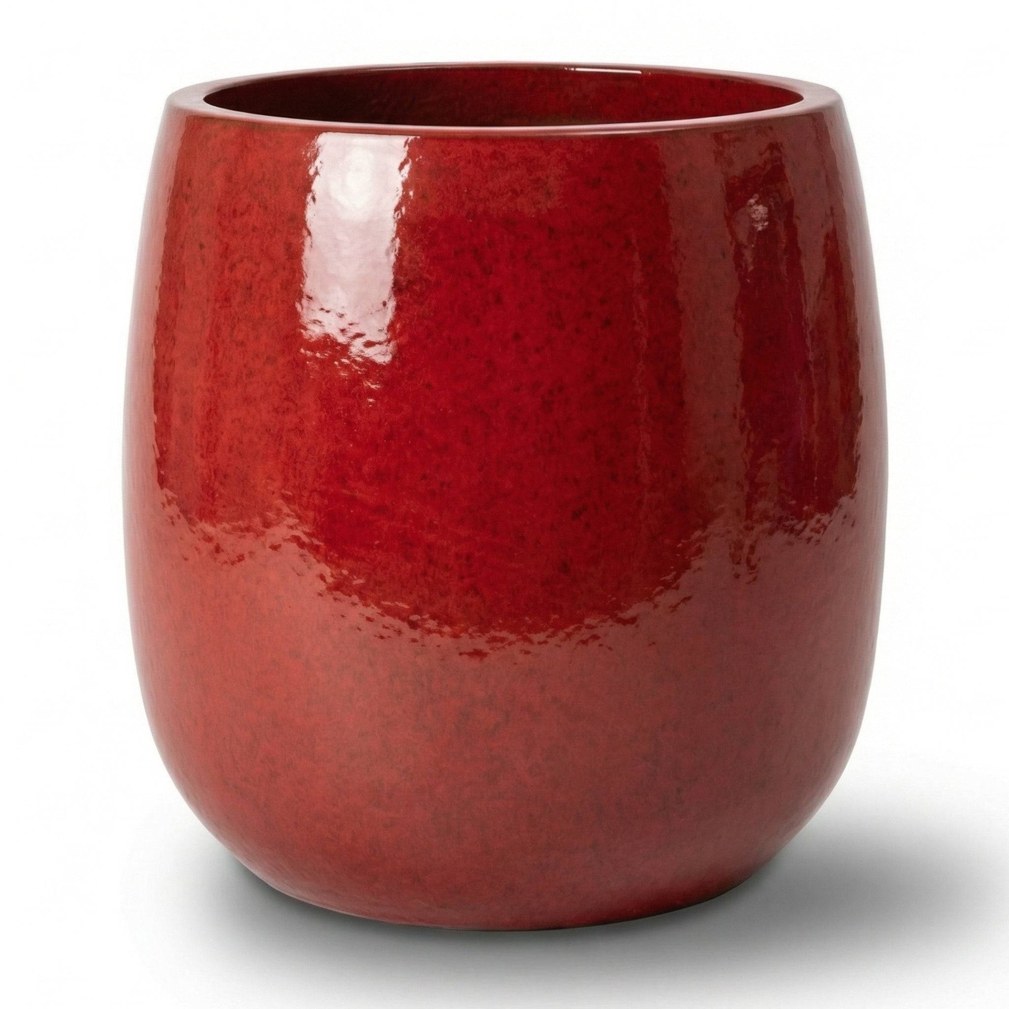 Pot SOCRATE 40x49cm rouge tropical - Image 1