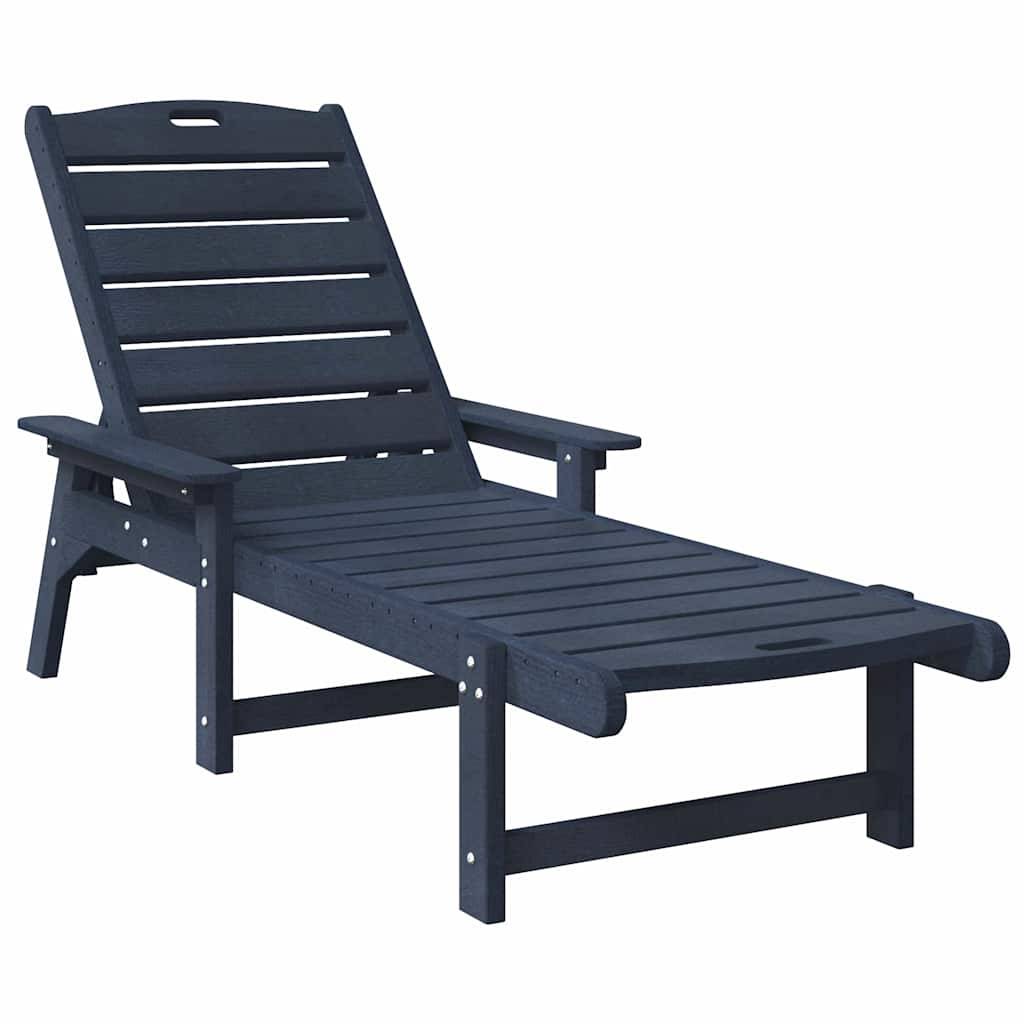 Vidaxl - Transat 3 pc Polyéthylène Bleu marine vidaXL 3335855 - Image 6