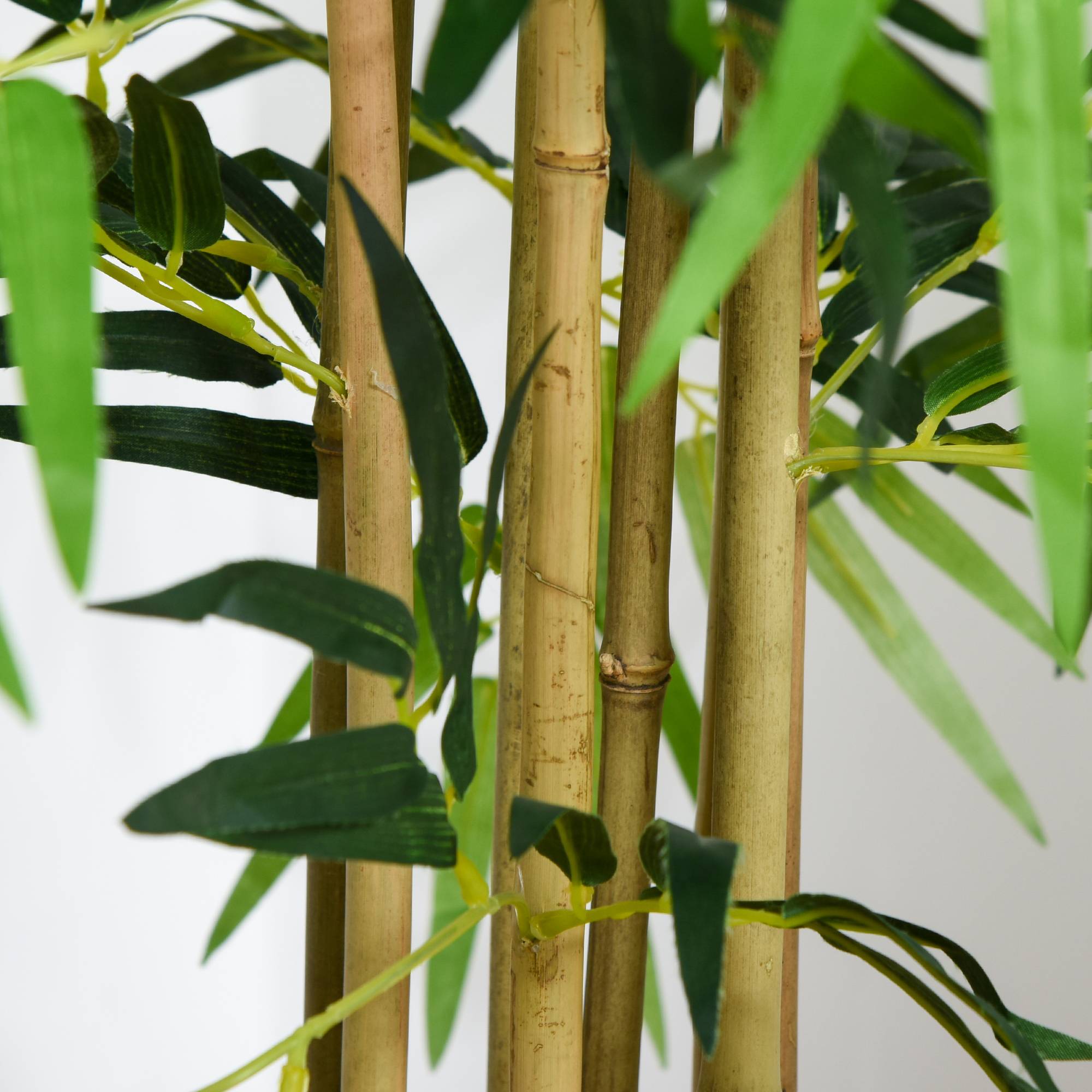 Bambou artificiel avec pot, intérieur, Φ18x150cm - Image 9