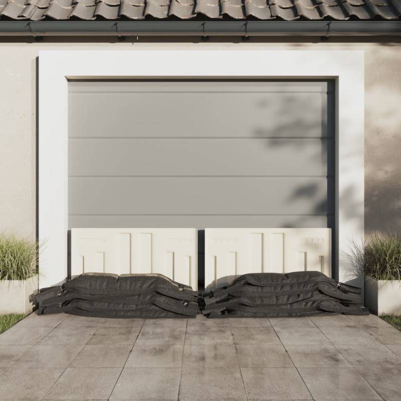 Vidaxl - Sacs De Sable 25 Pcs Vert Foncé 103x25 Cm Pehd