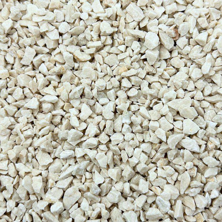 PACK +/- 1T (2 X 500Kg) Gravier Ivoire Crème Ø 2/6 mm - Livraison STANDARD - Image 3