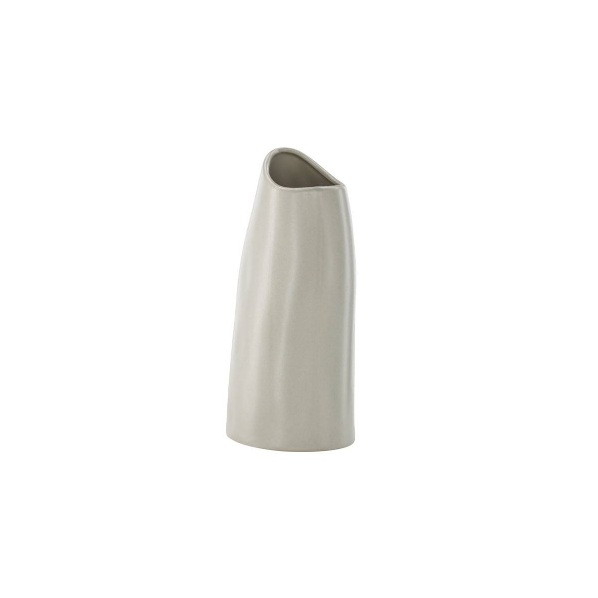 Venture Home - Vase en grès Ernst Gris clair - Image 7