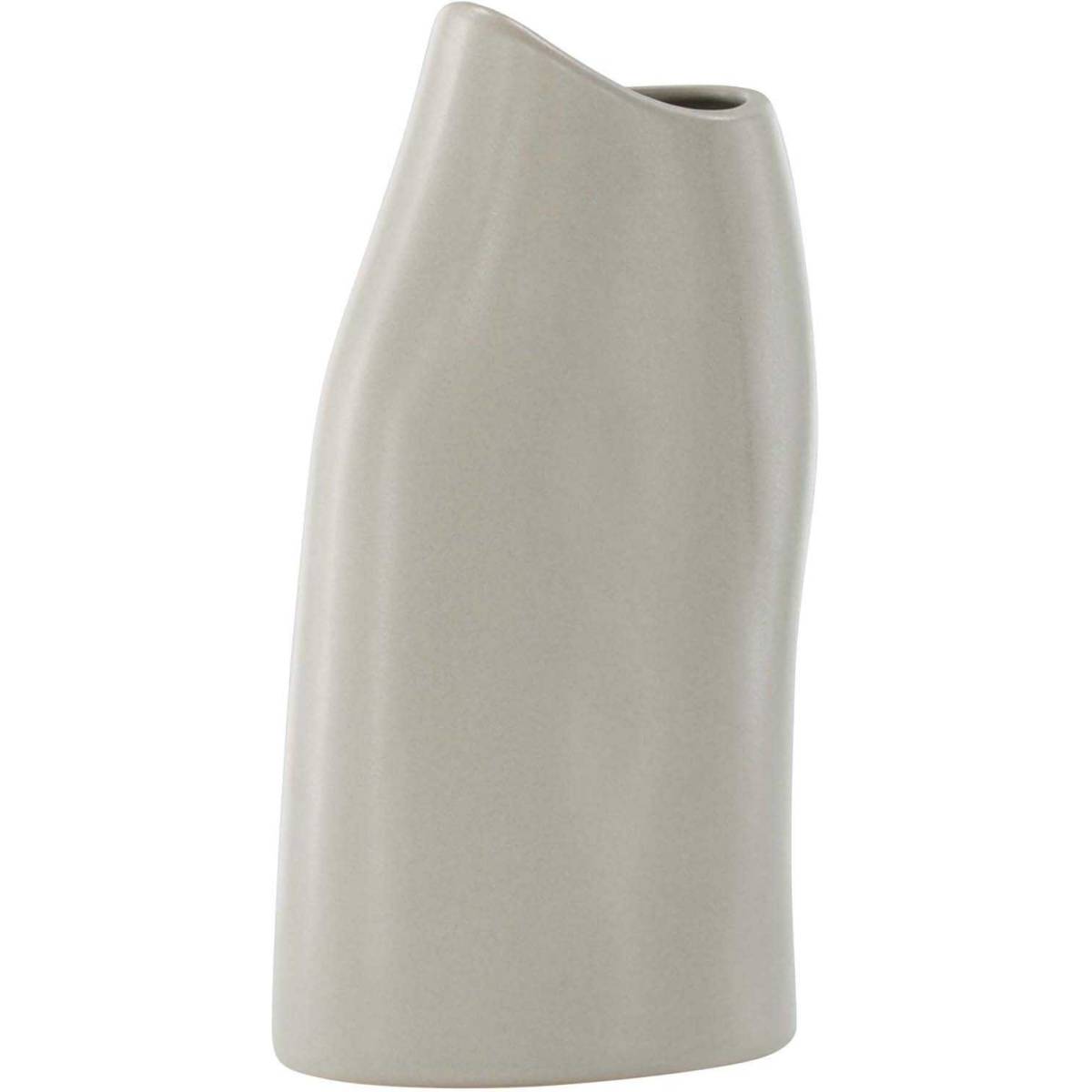 Venture Home - Vase en grès Ernst Gris clair - Image 1