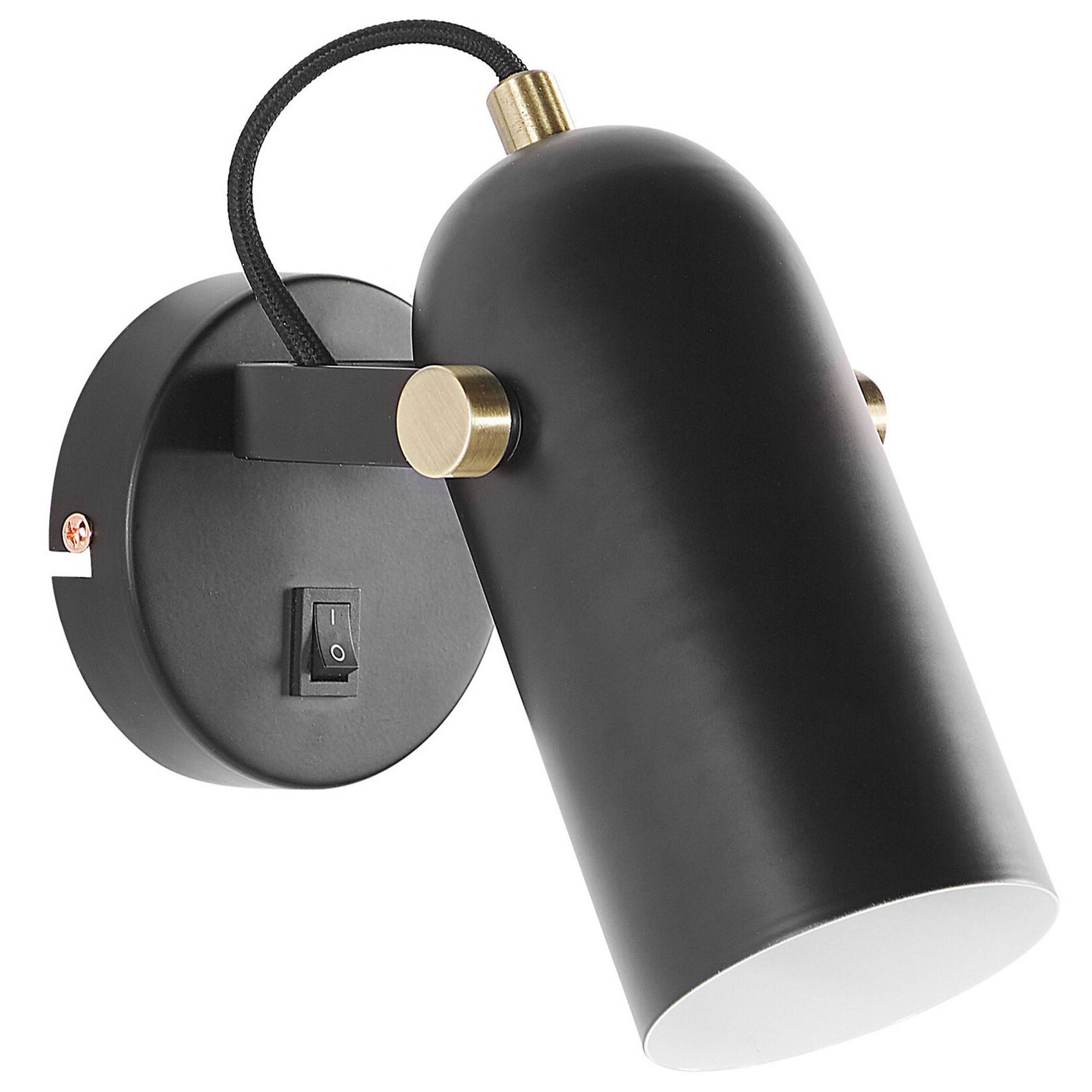 Beliani - Lampes projecteur Métal Noir TYRIA - 8x8x17- Beliani - Image 2