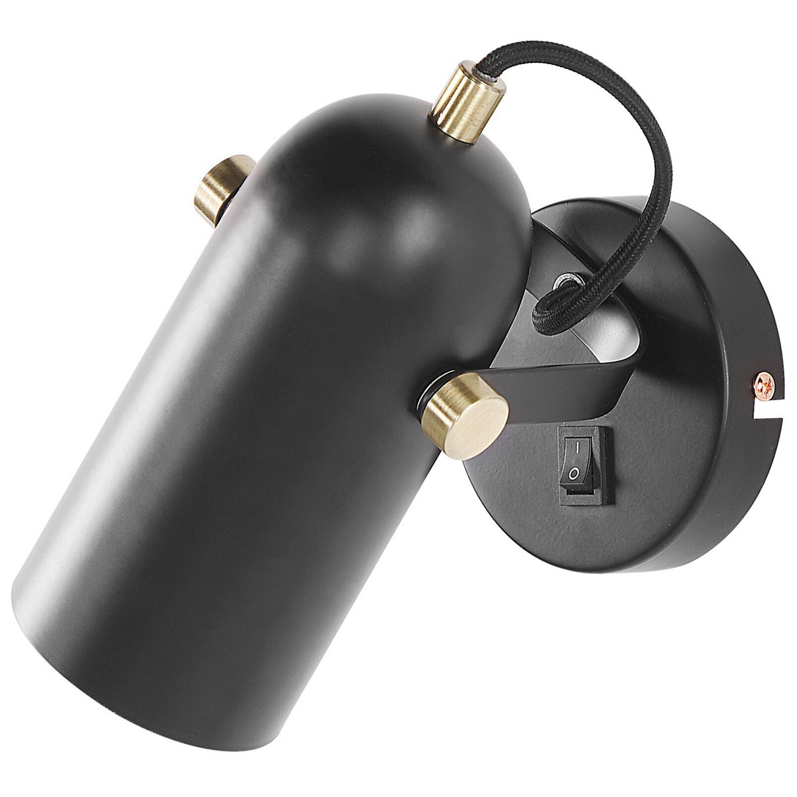 Beliani - Lampes projecteur Métal Noir TYRIA - 8x8x17- Beliani - Image 5