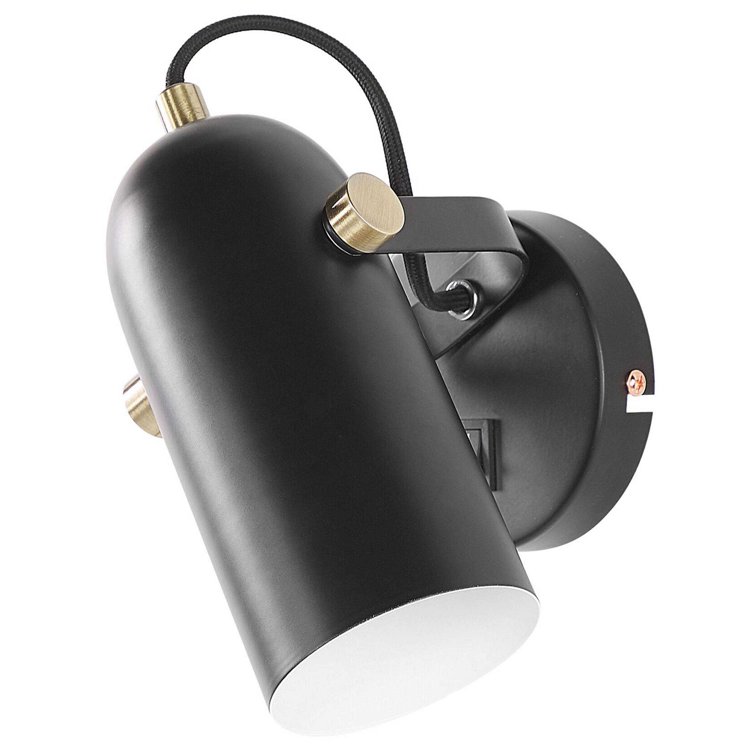 Beliani - Lampes projecteur Métal Noir TYRIA - 8x8x17- Beliani - Image 6