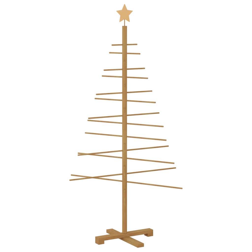 Vidaxl - Arbre de Noël en bois avec support Marron 150 cm Bambou vidaXL 42018051 - Image 8