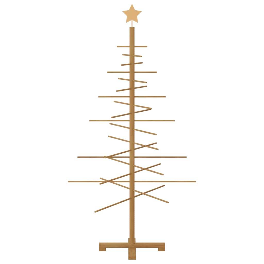 Vidaxl - Arbre de Noël en bois avec support Marron 150 cm Bambou vidaXL 42018051 - Image 6