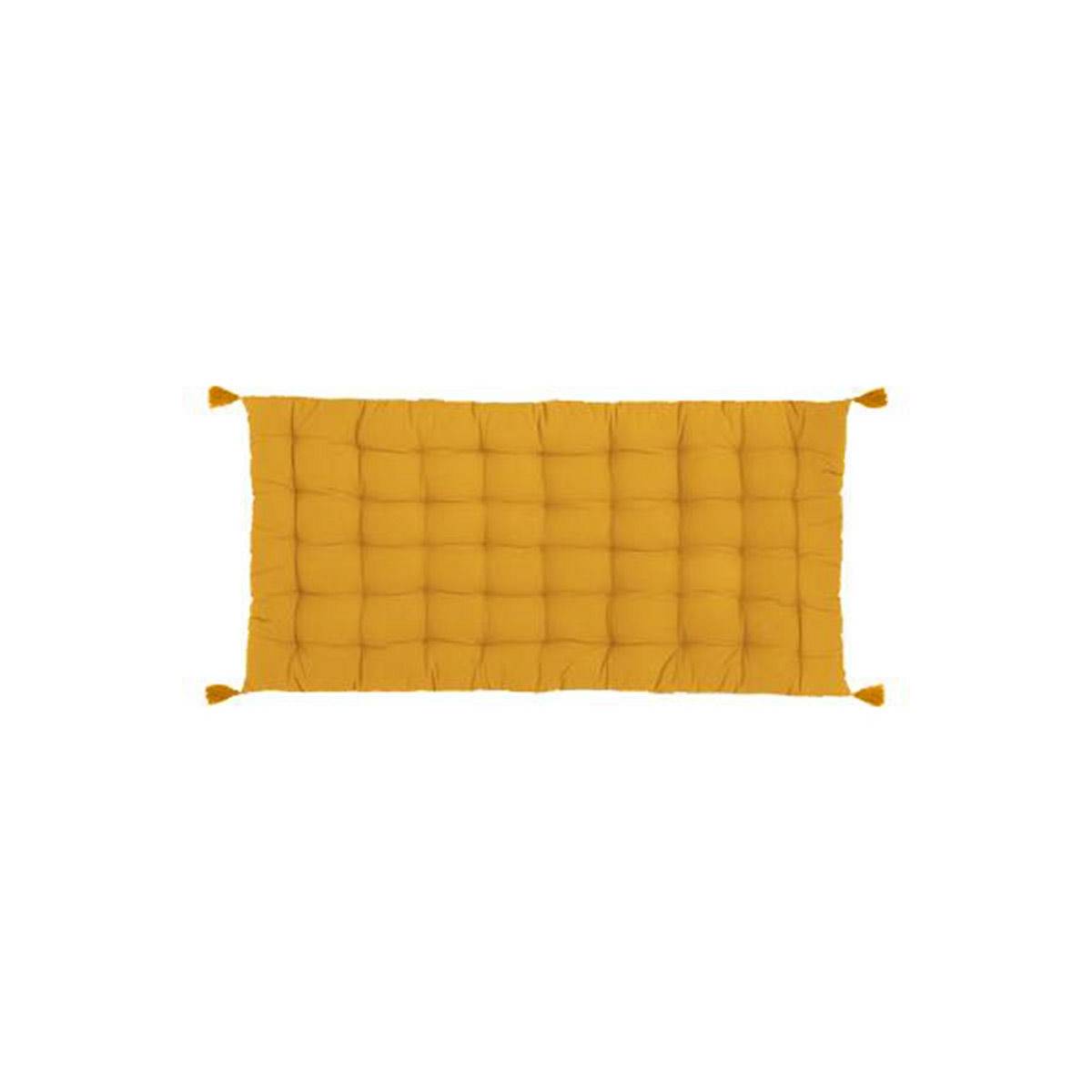 Matelas de Sol Ocre avec Pompons 60 x 120 cm - Image 7