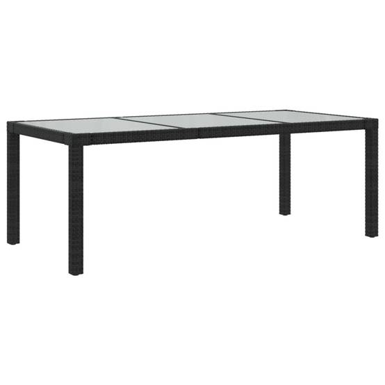 Salon de Jardin à Manger Résine Tressée 8 Personnes avec Coussins Noir – ComfortXL Outdoor Living - Image 8