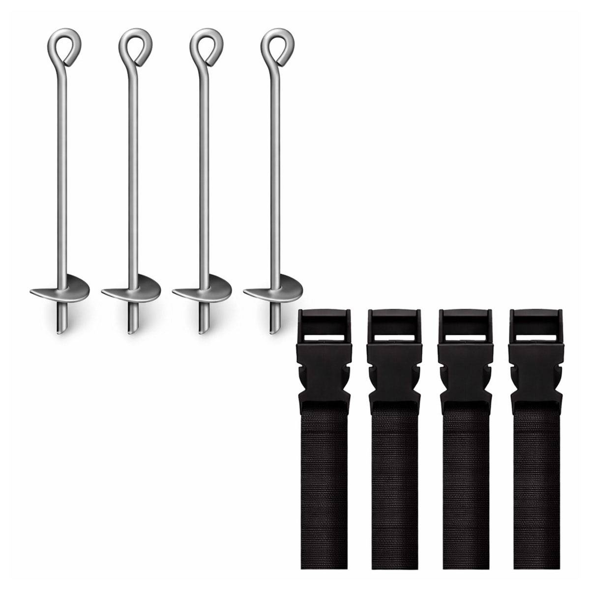 Trigano Jardin - Kit d'ancrage pour trampoline - Image 1