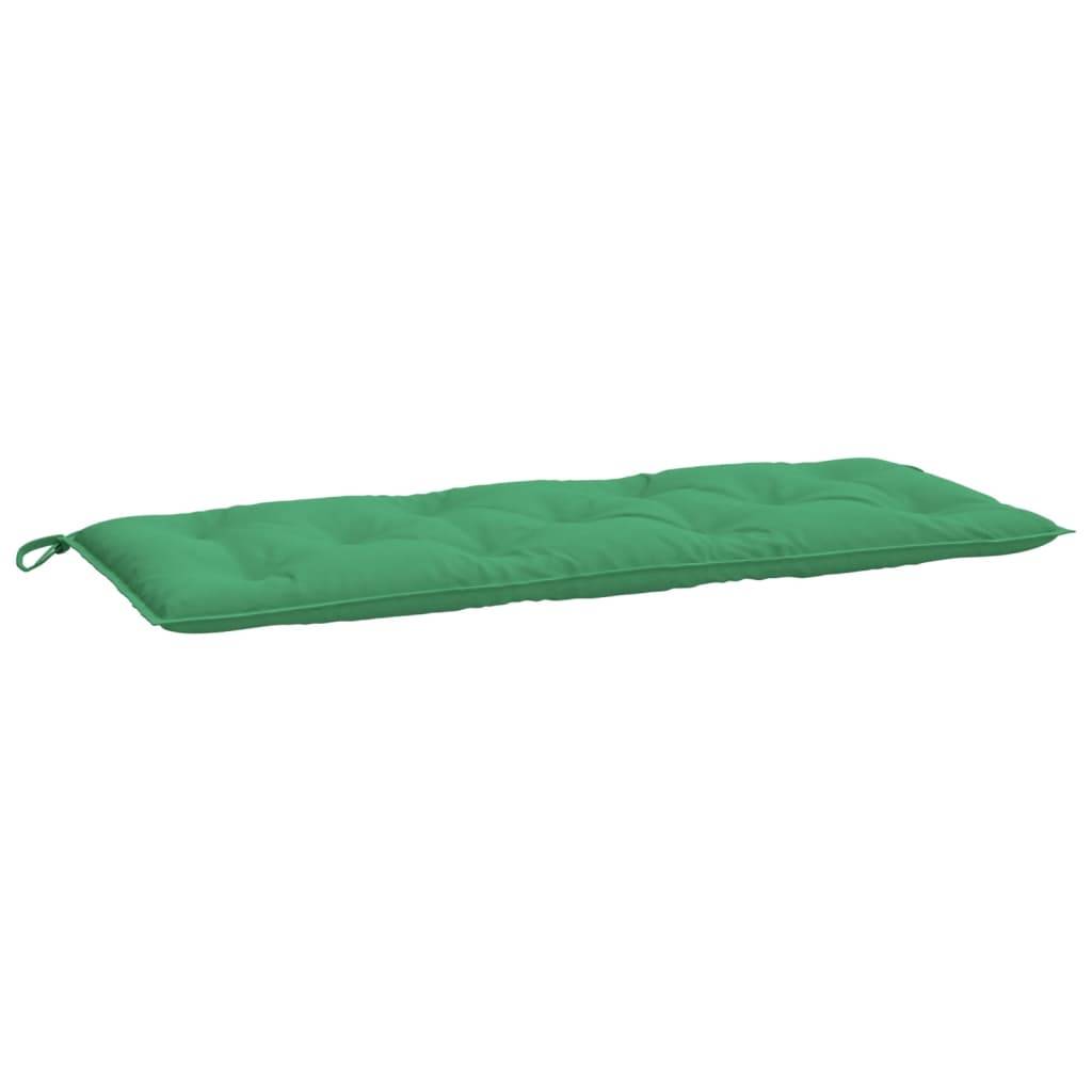 Grand Coussin pour Banc Tissu Oxford Confortable pour Salon de Jardin Vert 120x50x7 cm – ComfortXL Outdoor Living - Image 2