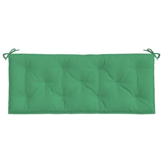 Grand Coussin pour Banc Tissu Oxford Confortable pour Salon de Jardin Vert 120x50x7 cm – ComfortXL Outdoor Living - Image 4