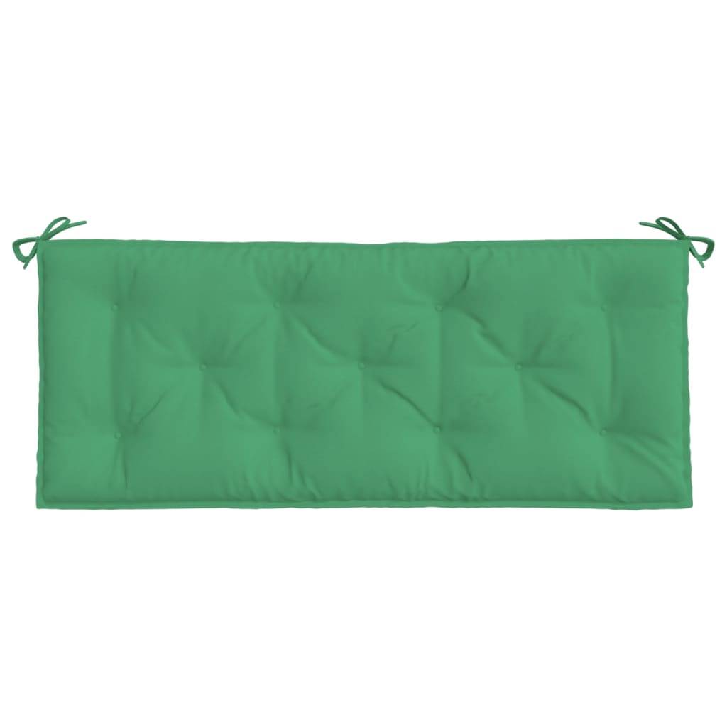Grand Coussin pour Banc Tissu Oxford Confortable pour Salon de Jardin Vert 120x50x7 cm – ComfortXL Outdoor Living - Image 4