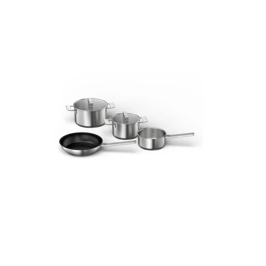 Bosch - Batterie de cuisine 4 pieces acier inoxydable HEZ9SE040 Bosch - Imagen 1
