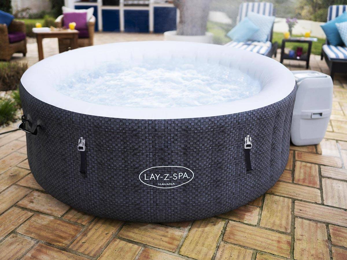 Bestway - Spa gonflable Lay-Z-Spa Havana rond Airjet 2/4 places - Bestway - Imagen 5