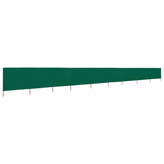 Paravent tissu et bois vert 1200 x 120 cm - PANGIVO - Image 2