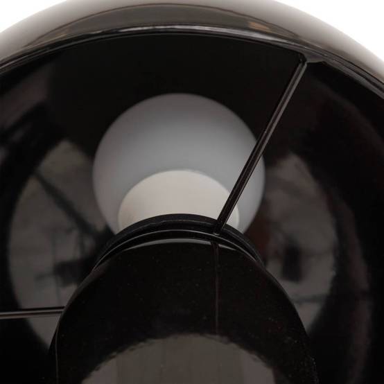 Lampe champignon H24,5 cm Lito métal noir Atmosphera - Image 3