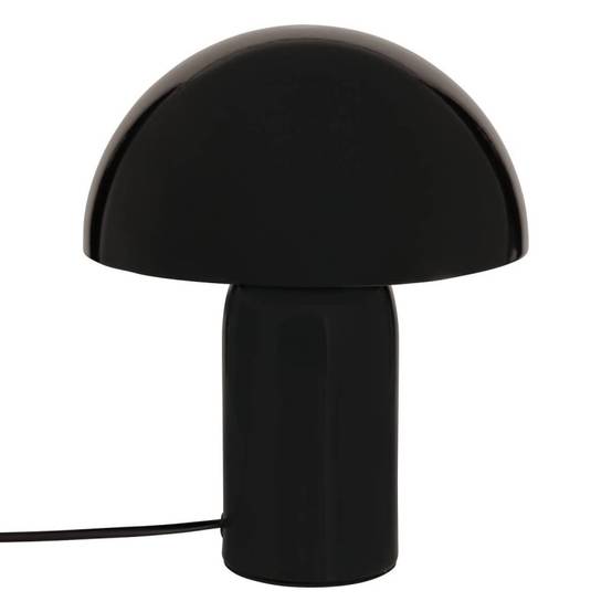 Lampe champignon H24,5 cm Lito métal noir Atmosphera - Image 1
