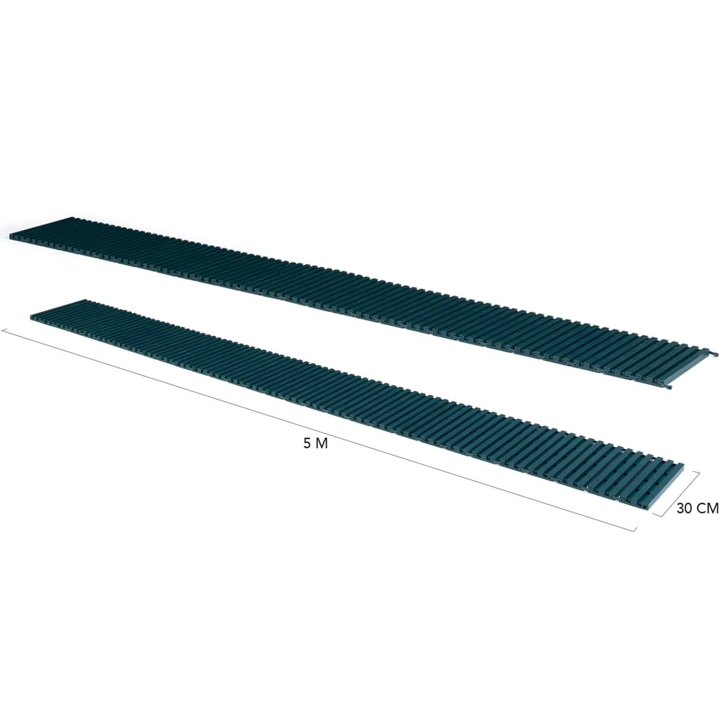 Chemin de potager 5M déroulable en plastique vert pour jardin - Image 4