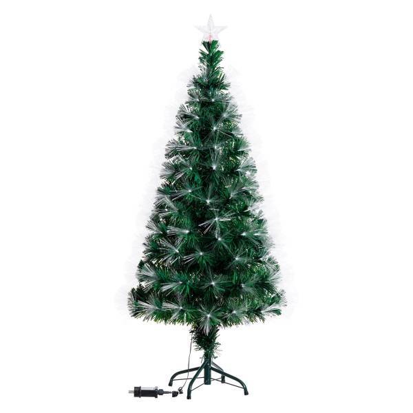 Lotti - Sapin lumineux fibre optique 130CM LED Blanc chaud et multicouleur RGB Lotti - Imagen 4