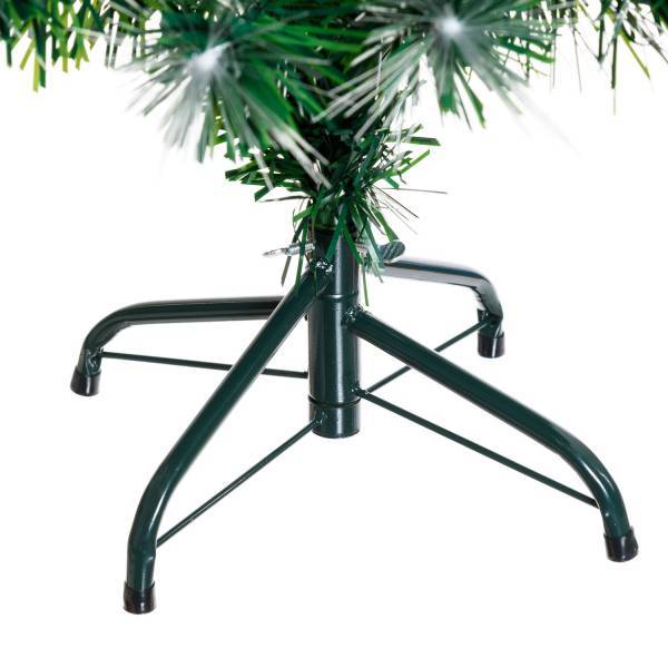 Lotti - Sapin lumineux fibre optique 130CM LED Blanc chaud et multicouleur RGB Lotti - Imagen 3