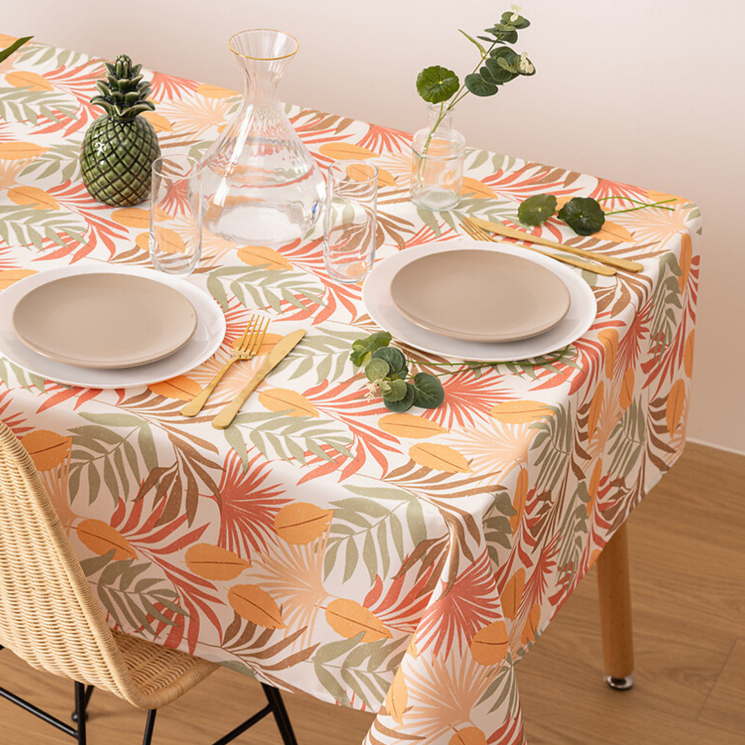 Atmosphera - Nappe antitache "Sahypa" 140x240cm multicolore - Atmosphera Créateur d'intérieur - Image 4