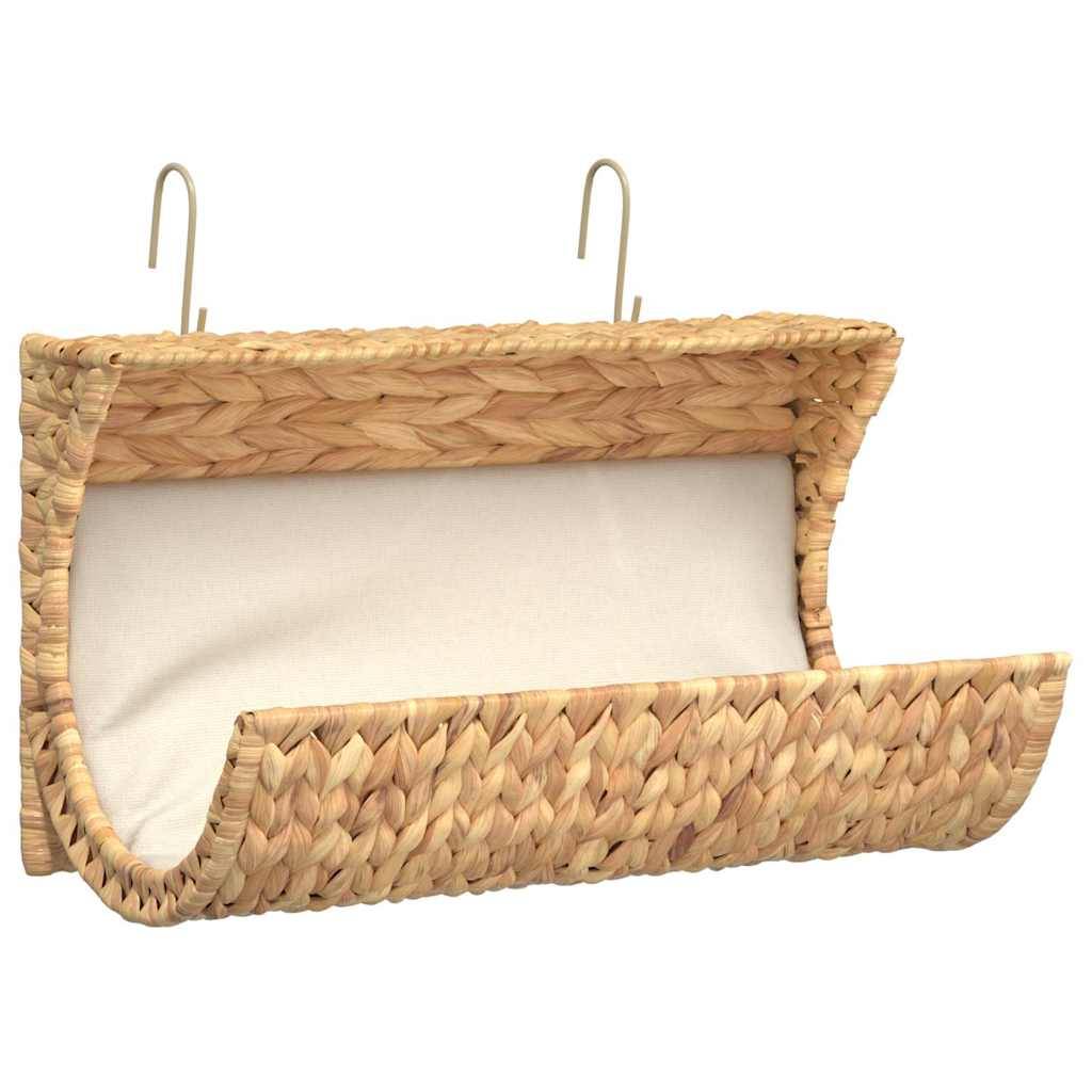 Vidaxl - Lit pour chats avec coussin Jacinthe d'eau 37 x 20 x 20 cm vidaXL 245496 - Imagen 2
