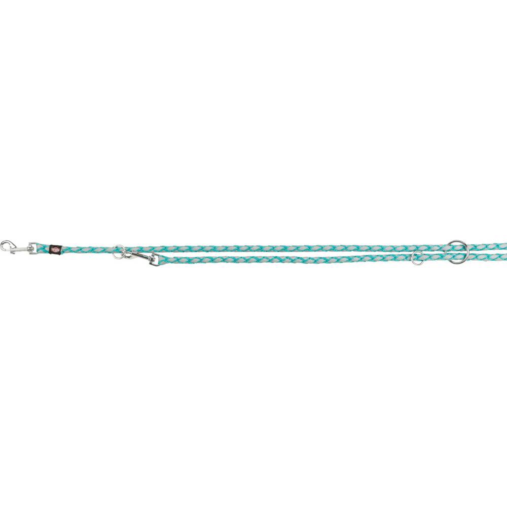 Trixie - Trixie - Laisse Cavo Reflect ø12mm x  2 mètres  S-M. réglable océan pour chien - Imagen 4