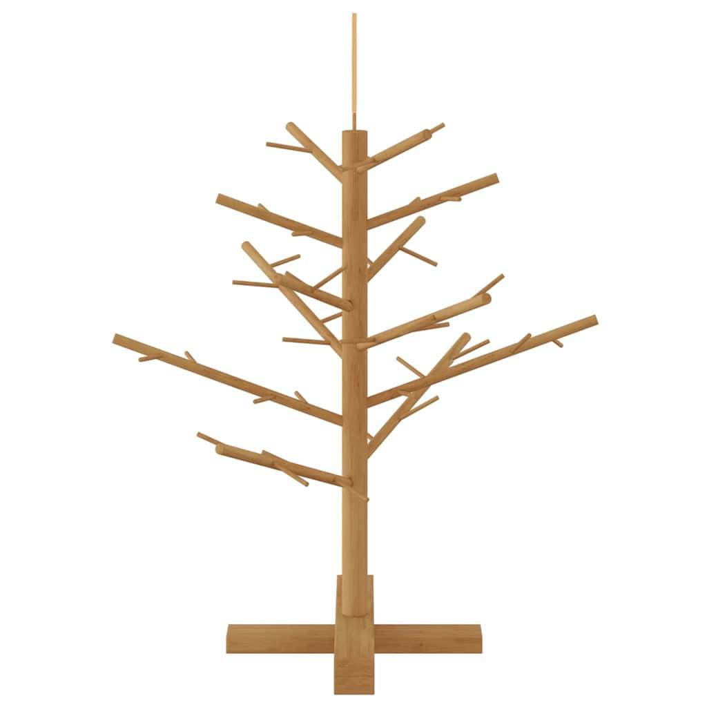 ComfortXL - Sapin de Noël en bois de pin Décoration de fête pour salon et terrasse Marron 75 cm – ComfortXL Outdoor Living - Image 6