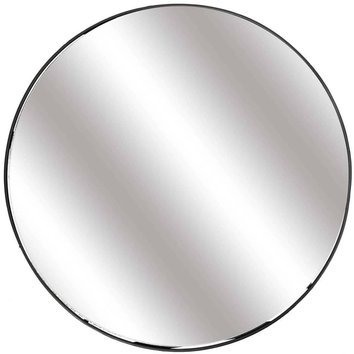 The Home Deco Factory - Miroir rond avec étagère en fer 45 cm The Home Deco Factory - Imagen 1