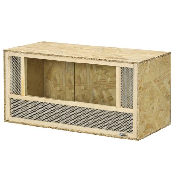 Terrarium bois OSB naturel 80 x 40 x 40 cm - PANGIVO - Image 2