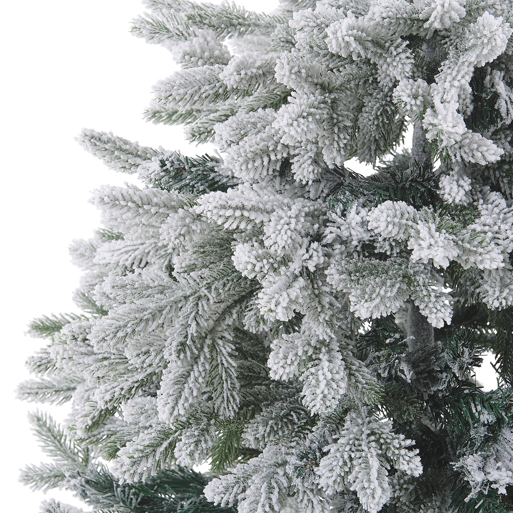 Beliani - Sapin de Noël PVC Blanc FORAKER - Beliani - Imagen 4