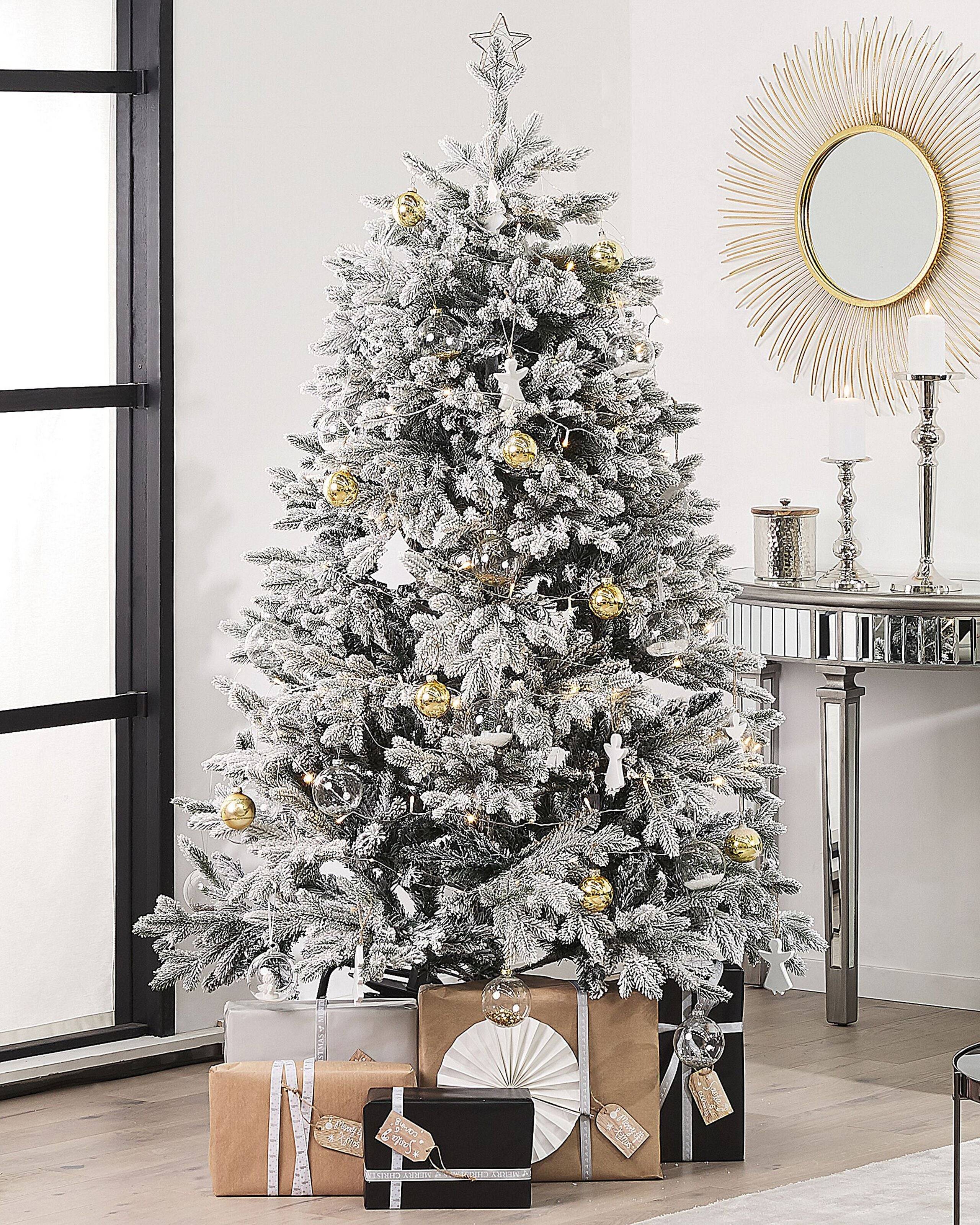 Beliani - Sapin de Noël PVC Blanc FORAKER - Beliani - Imagen 1