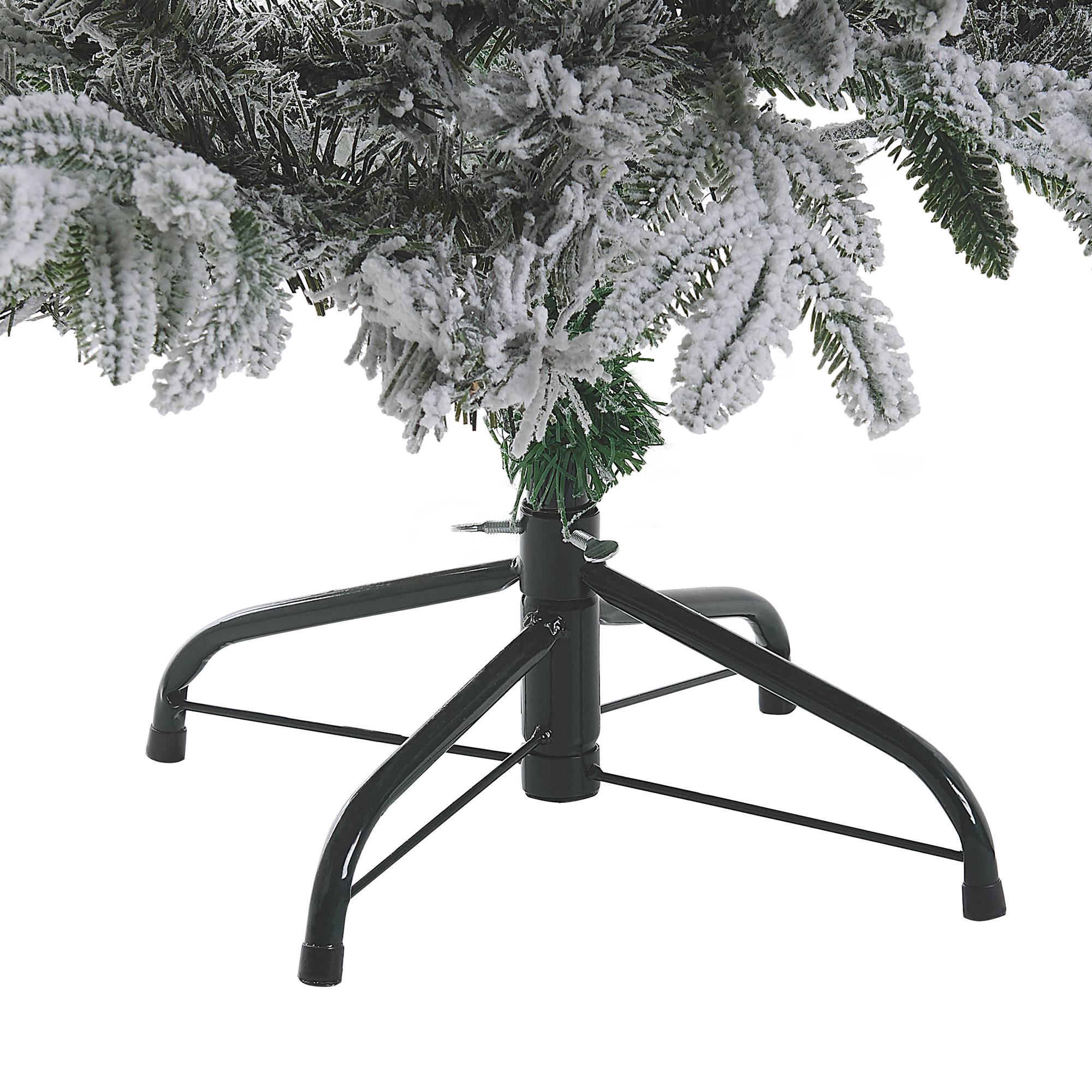 Beliani - Sapin de Noël PVC Blanc FORAKER - Beliani - Imagen 5