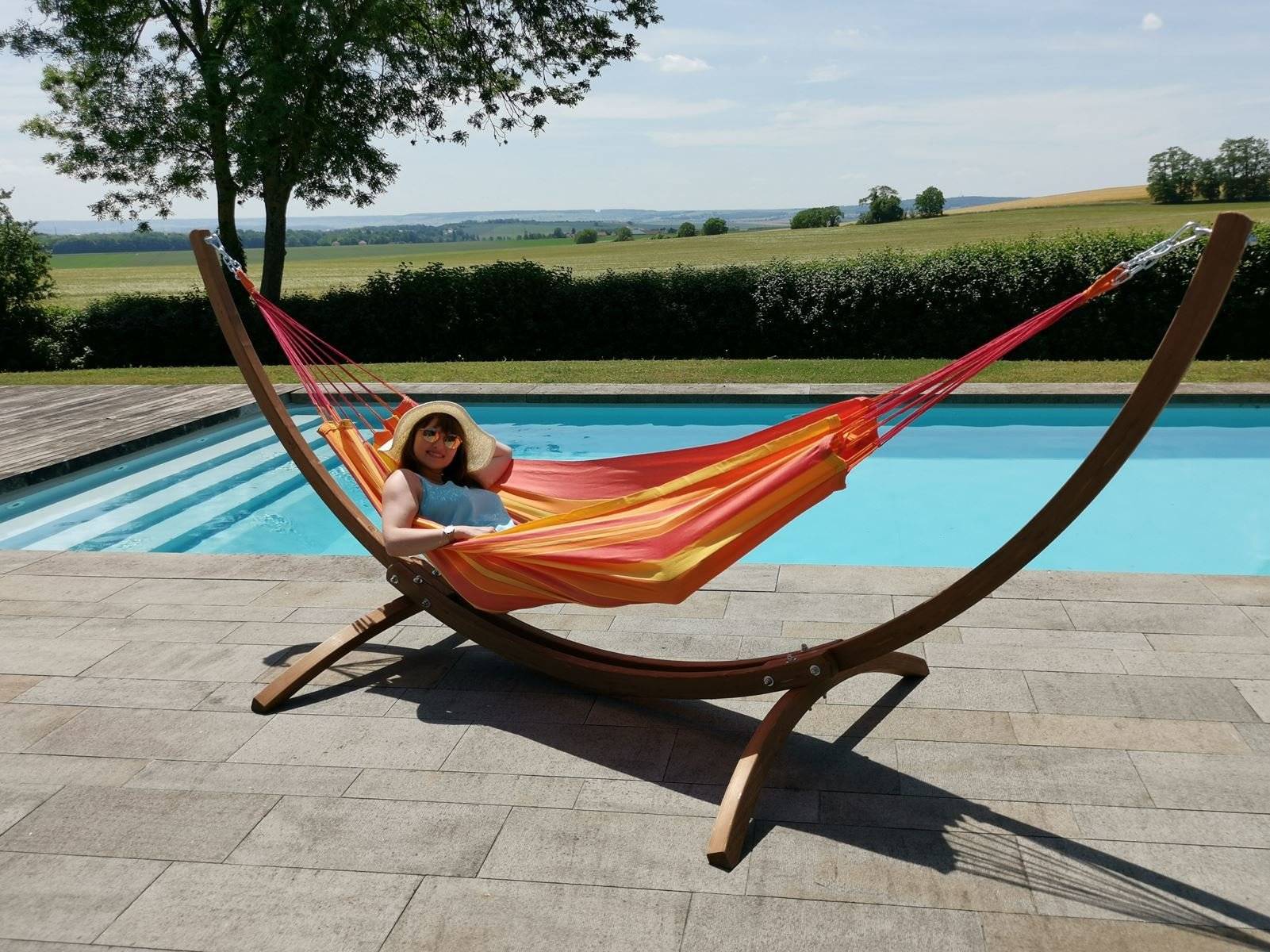 Jobek - Set Bois WEEKEND 350x125x136,5 cm Sunny certifié FSC Mix JOBEK - Image 3