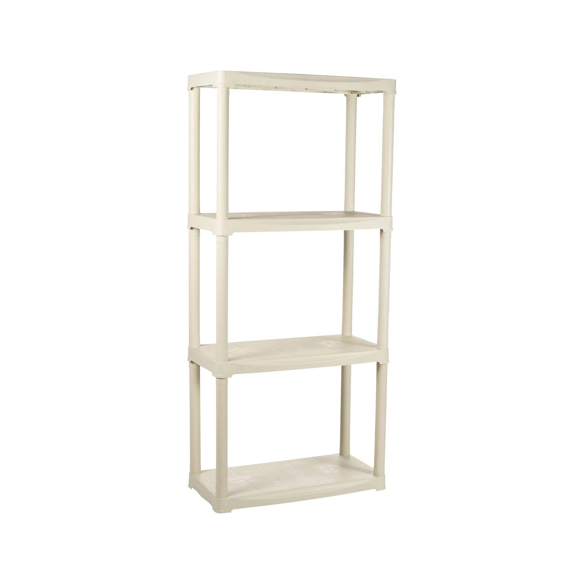 Dmora - Armoire d'extérieur Darbitri, Etagère d'extérieur, Armoire de balcon polyvalente, Armoire d'extérieur, 100% Made in Italy, 60x30h133 cm, Blanc - Dmora - Imagen 1
