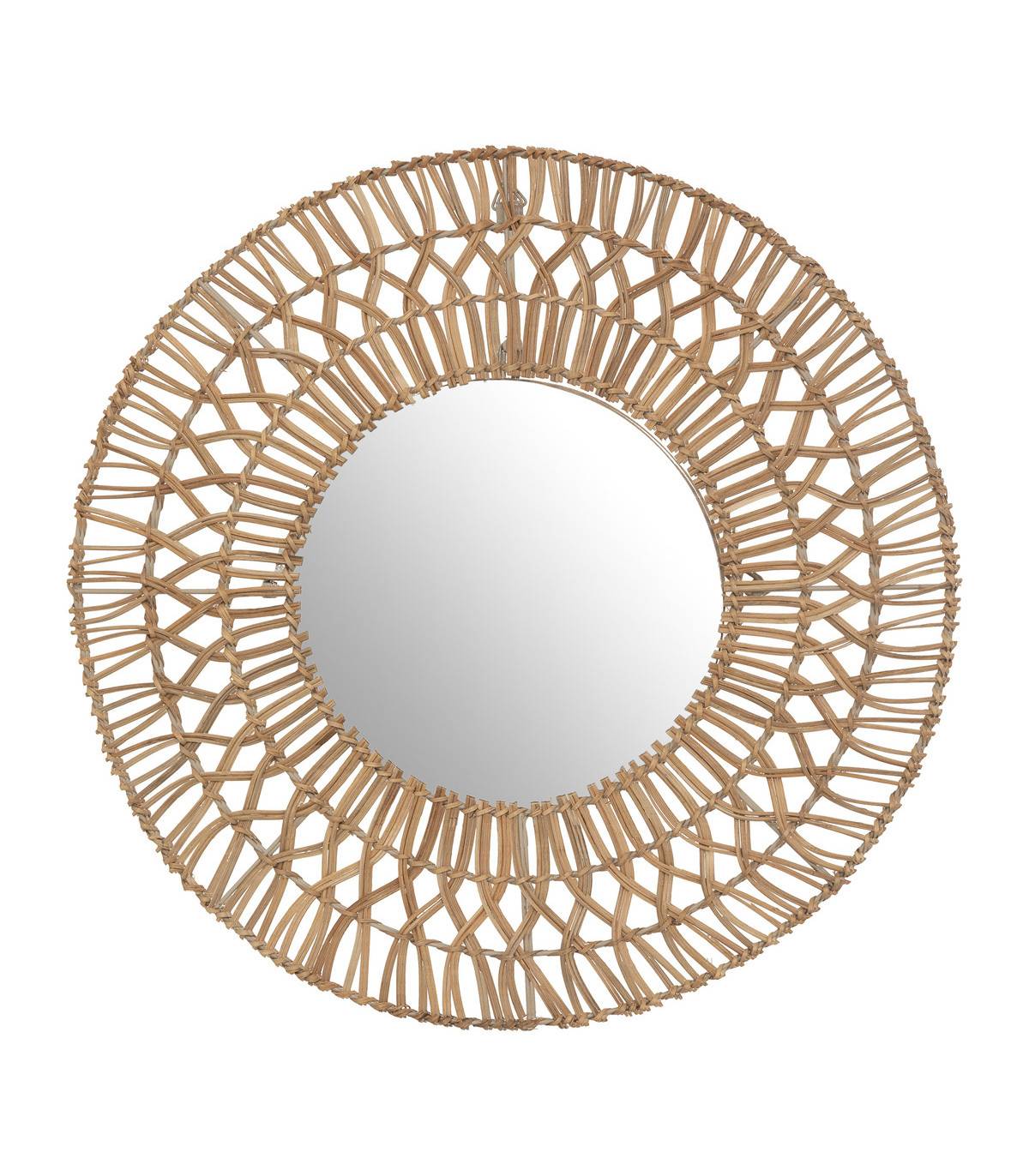 Miroir mural en Rotin D 58 cm - Imagen 1
