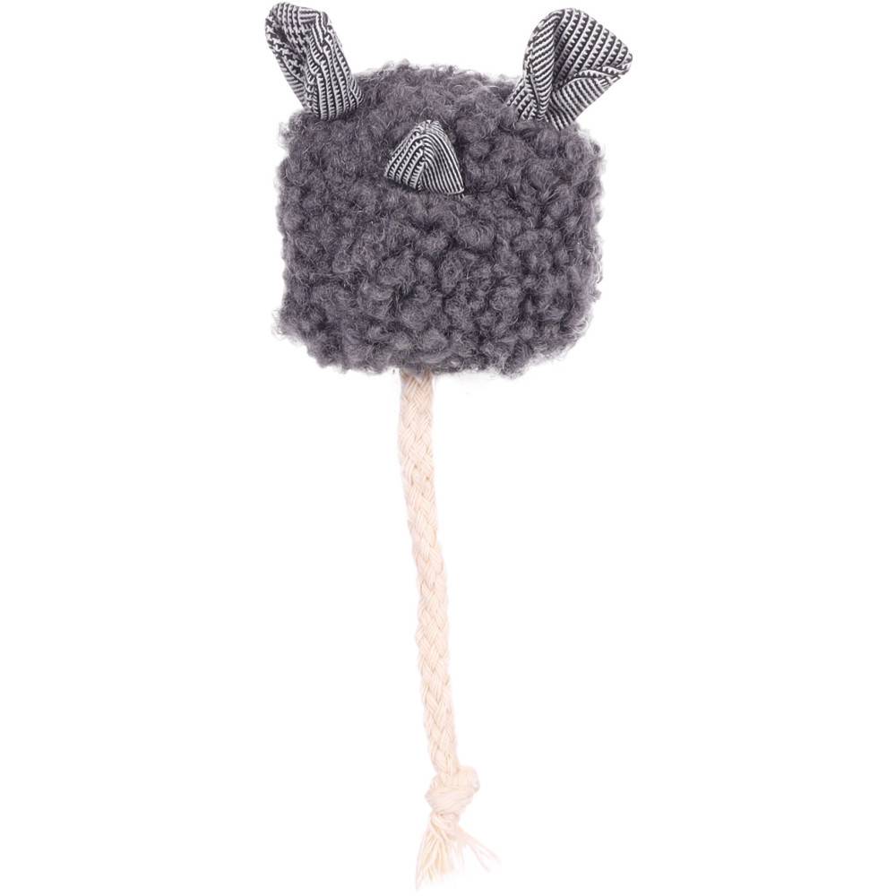 1 souris ronde SUAVA 15 cm  jouet pour chat  couleur aléatoire - Imagen 4