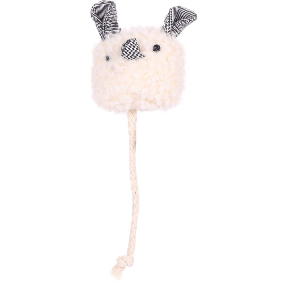 1 souris ronde SUAVA 15 cm  jouet pour chat  couleur aléatoire - Imagen 2