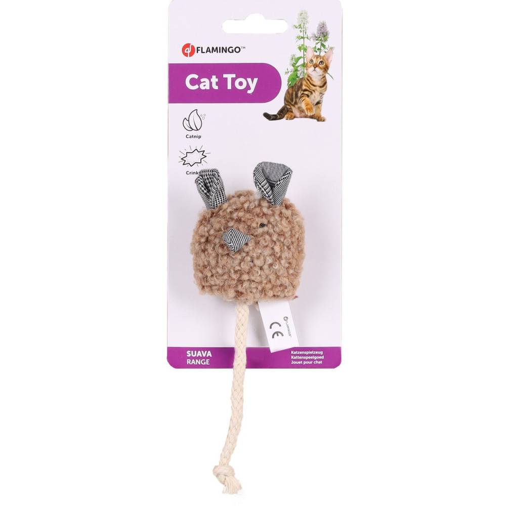 1 souris ronde SUAVA 15 cm  jouet pour chat  couleur aléatoire - Imagen 8