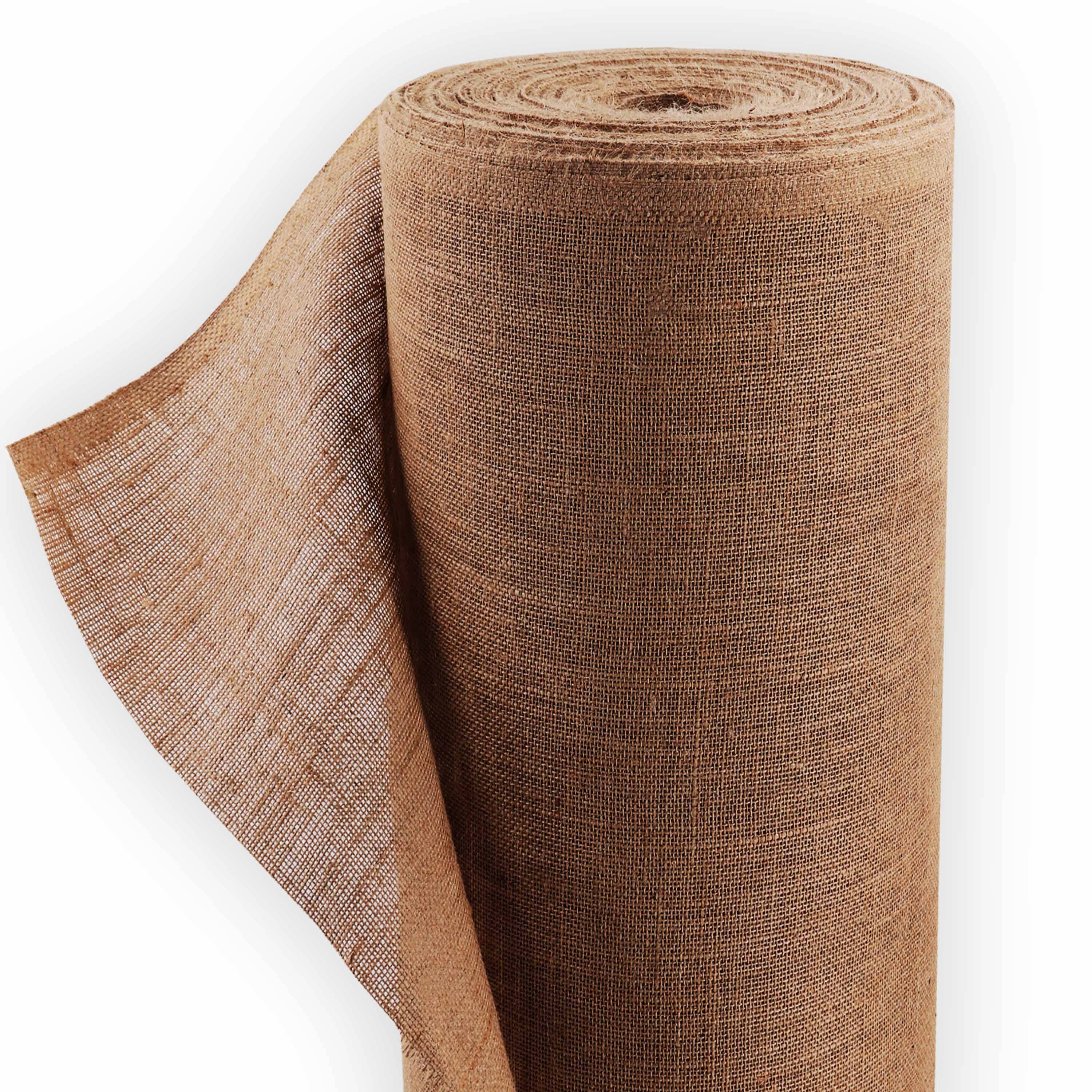 65m x 1m tissu de jute 305g/m² tapis de jute jute de jardin tissu de jute toile de jute ruban de jute - Image 2