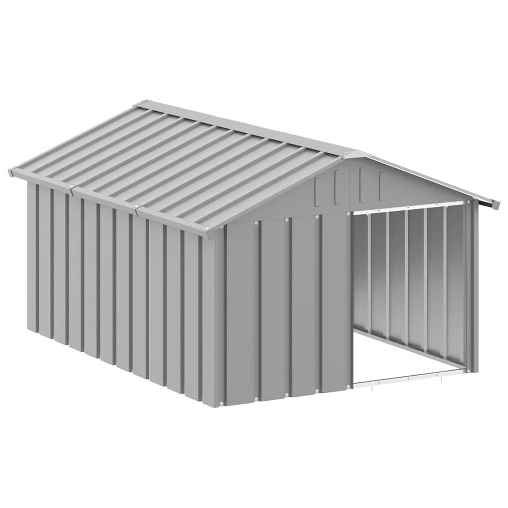 Niche plastique acier gris 116,5 x 153 x 81,5 cm - Prolenta premium p385.8 - Image 1
