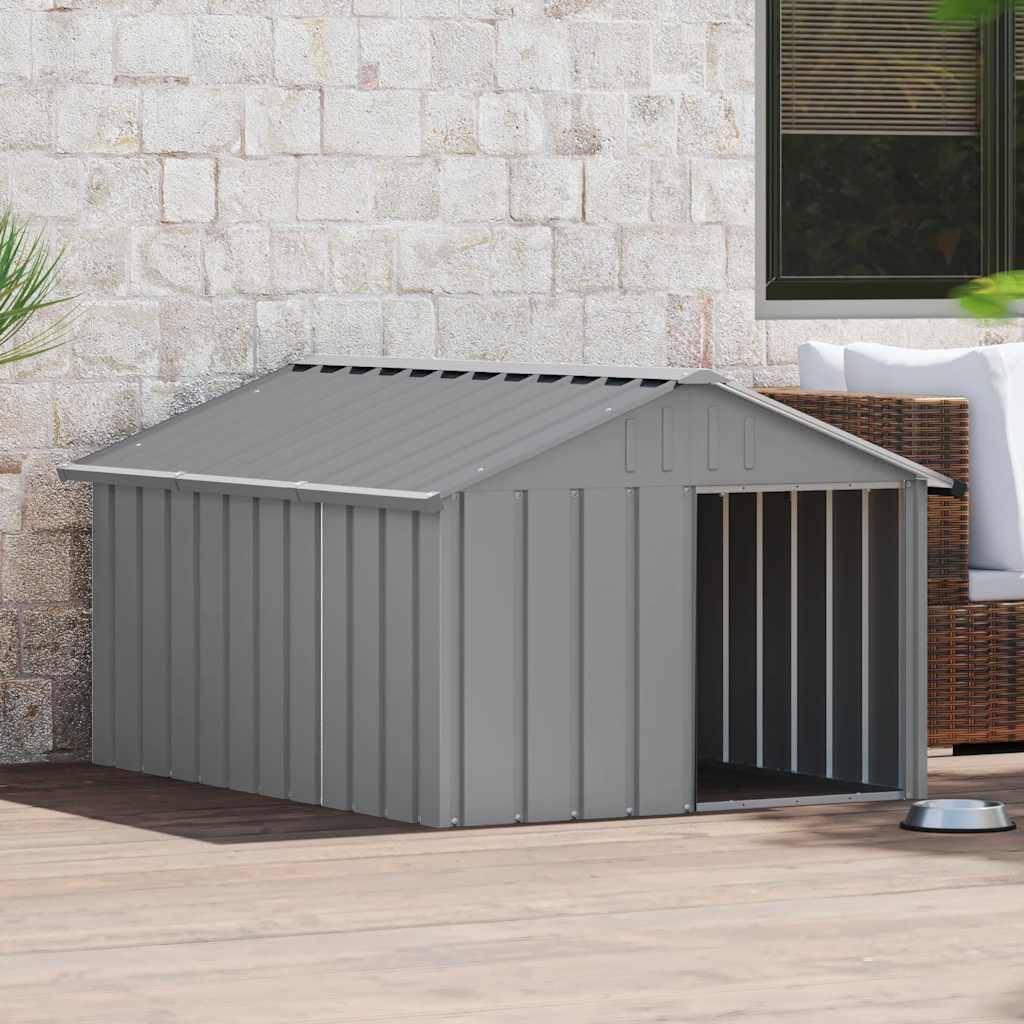 Niche plastique acier gris 116,5 x 153 x 81,5 cm - Prolenta premium p385.8 - Image 3