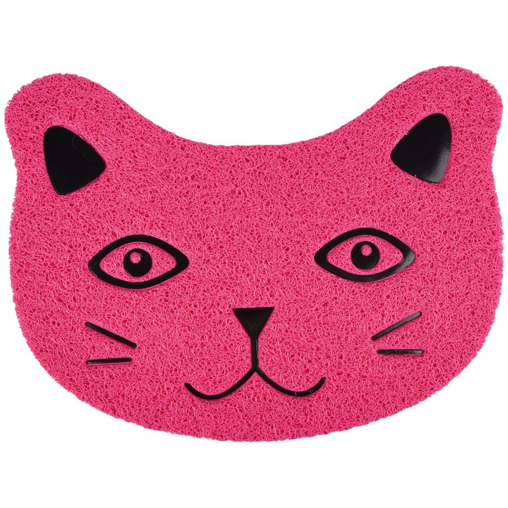 Tapis Pancho fuchsia 30x40cm pour bac à litière pour chat - Imagen 1