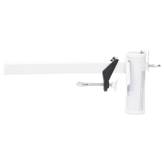 Vidaxl - Pince à parasol pour balcon blanc 38 mm acier vidaXL 4003385 - Image 1