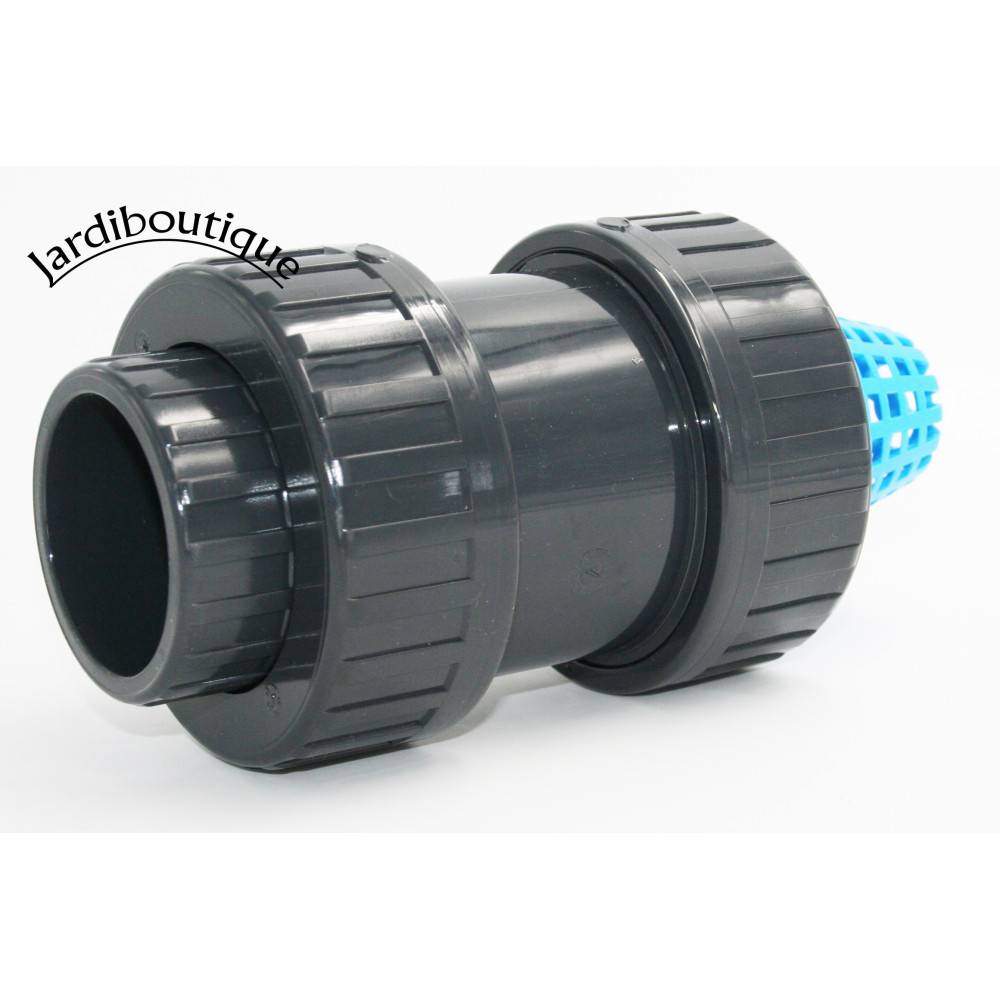 ø 32 - 1 pouce, crépine avec clapet anti-retour en PVC - Image 4